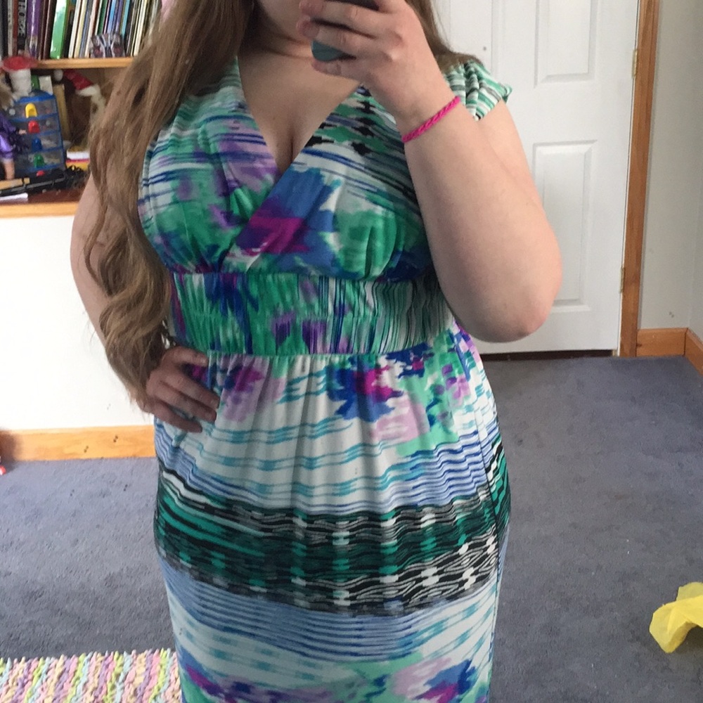 Watercolor Dress👗💕